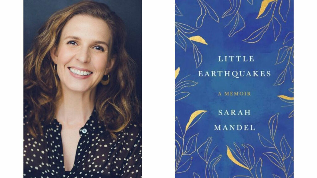 Sarah Mandel with Book Cover