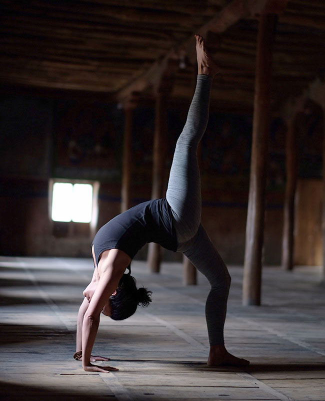 Lisa Weinert Yoga Pose