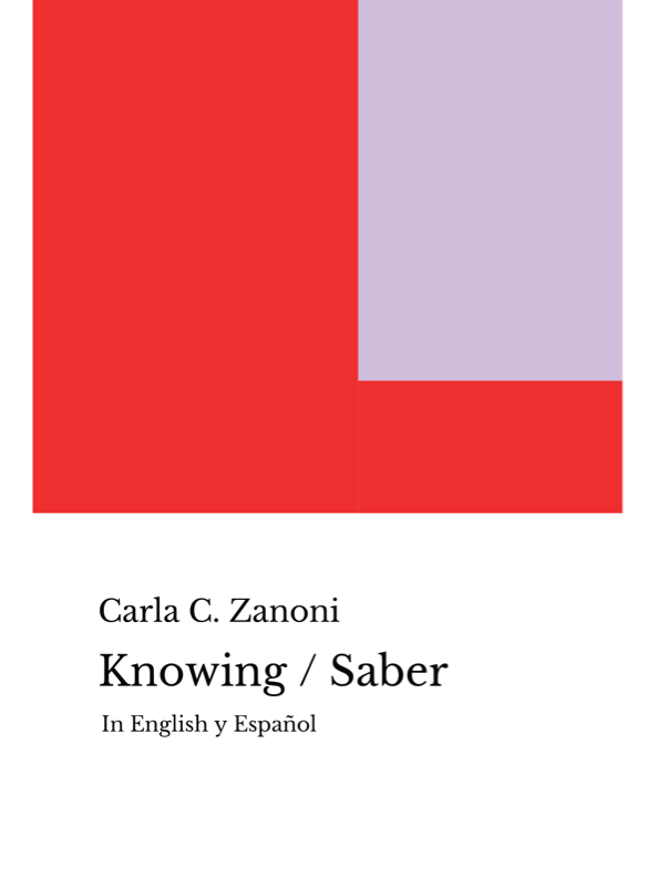 Knowing / Saber book cover